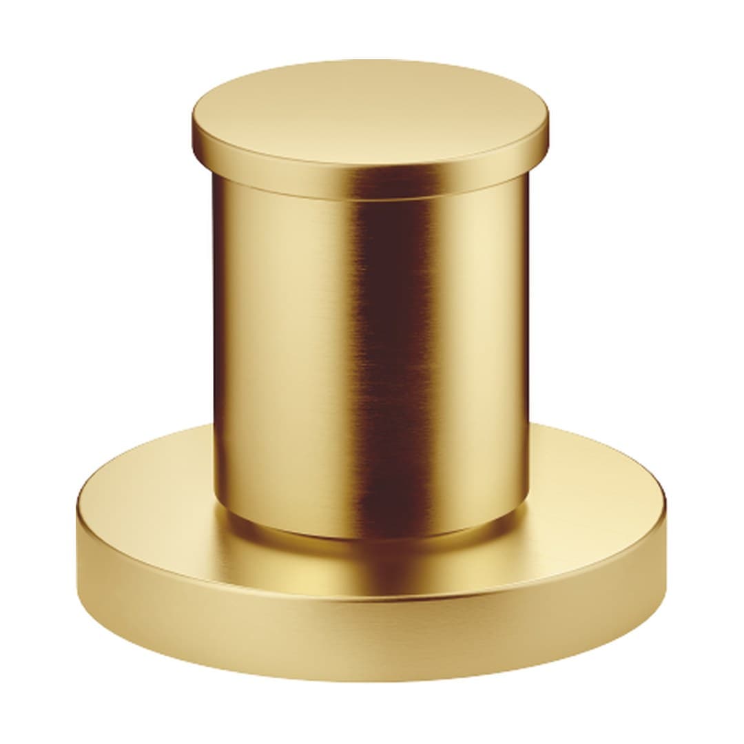 Dornbracht Meta – Μπαταρία Λουτρού Πάγκου – Two-way diverter for bath rim or tile edge installation – Brushed Gold (PVD) (29140660-37)