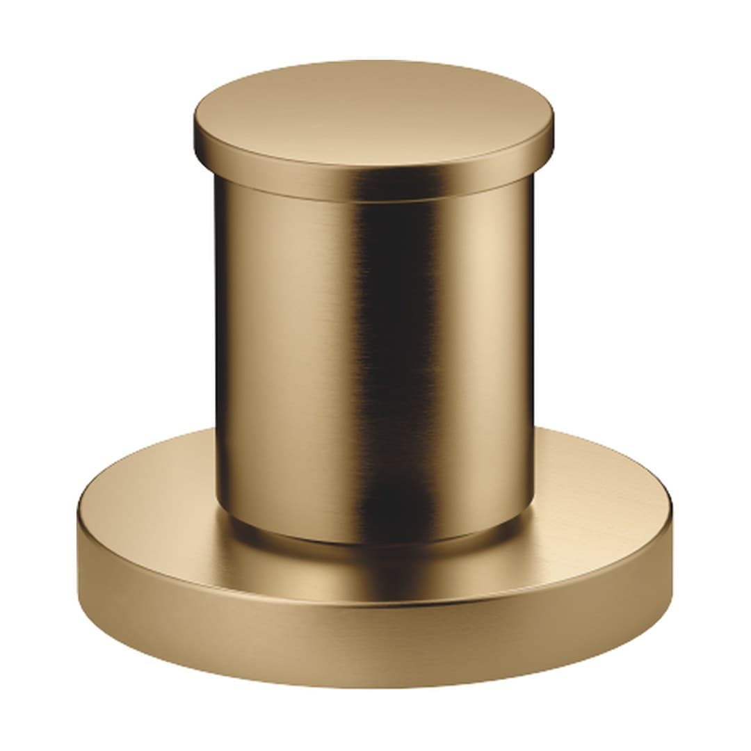 Dornbracht Meta – Μπαταρία Λουτρού Πάγκου – Two-way diverter for bath rim or tile edge installation – Brushed Dark Brass (PVD) (29140660-39)