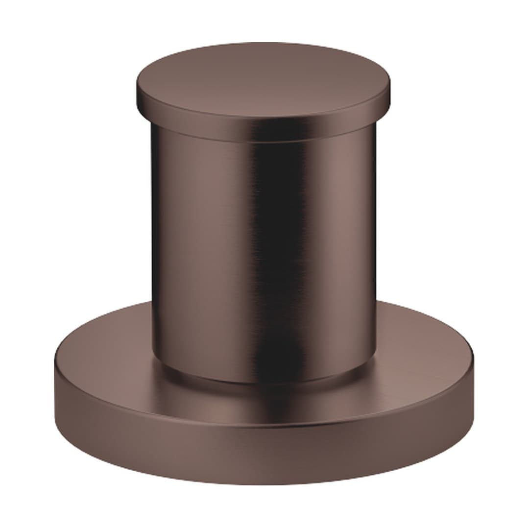 Dornbracht Meta – Μπαταρία Λουτρού Πάγκου – Two-way diverter for bath rim or tile edge installation – Brushed Dark Bronze (PVD) (29140660-43)
