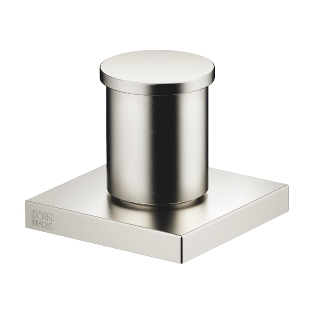 Dornbracht – Μπαταρία Λουτρού Πάγκου – Two-way diverter for bath rim or tile edge installation – Brushed Platinum (29140670-06)