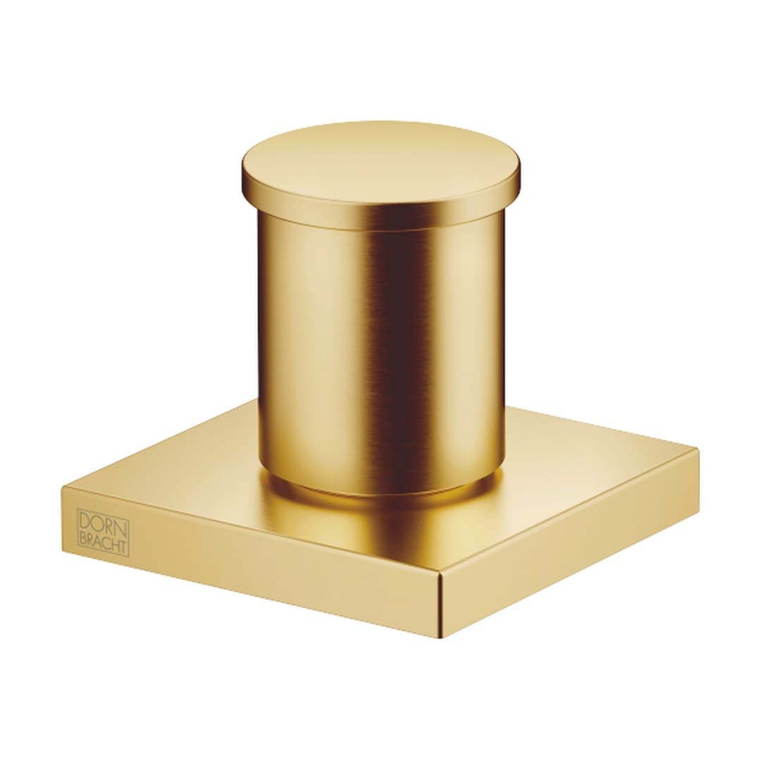 Dornbracht – Μπαταρία Λουτρού Πάγκου – Two-way diverter for bath rim or tile edge installation – Brushed Gold (PVD) (29140670-37)