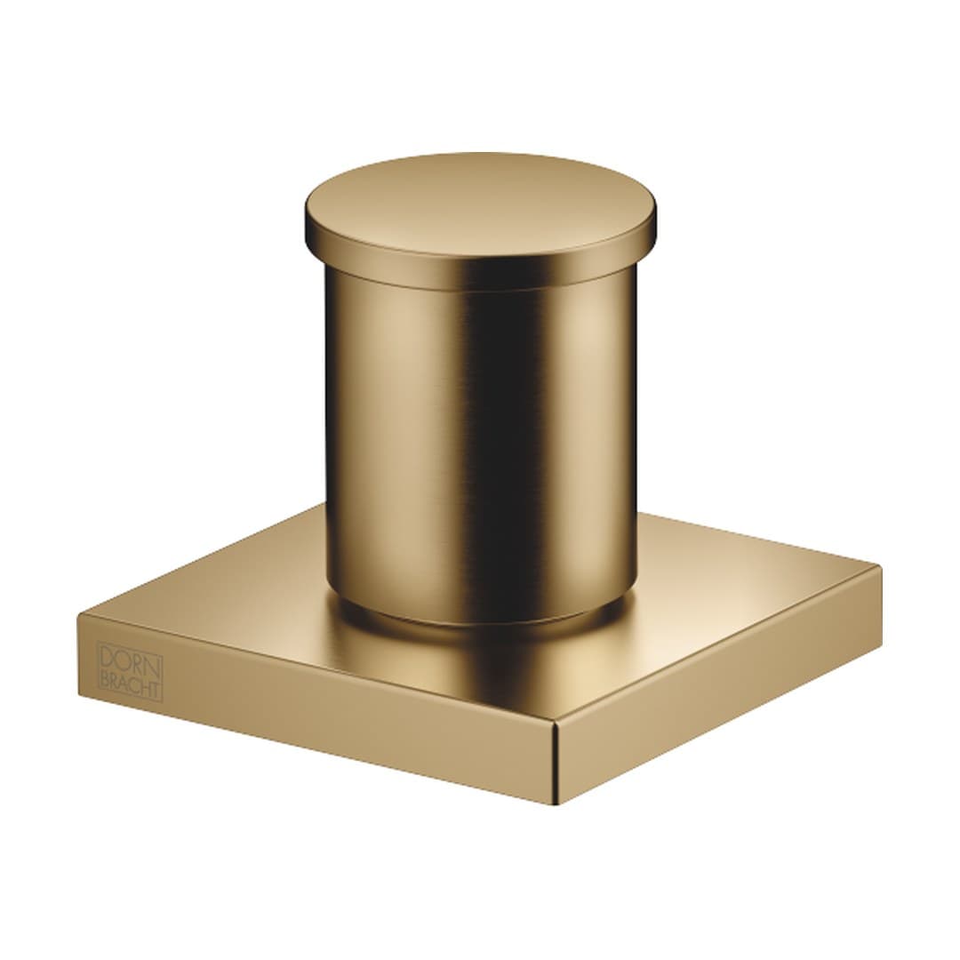 Dornbracht – Μπαταρία Λουτρού Πάγκου – Two-way diverter for bath rim or tile edge installation – Brushed Dark Brass (PVD) (29140670-39)