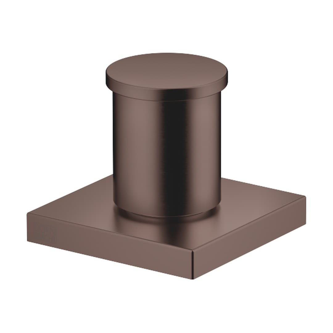 Dornbracht – Μπαταρία Λουτρού Πάγκου – Two-way diverter for bath rim or tile edge installation – Brushed Dark Bronze (PVD) (29140670-43)