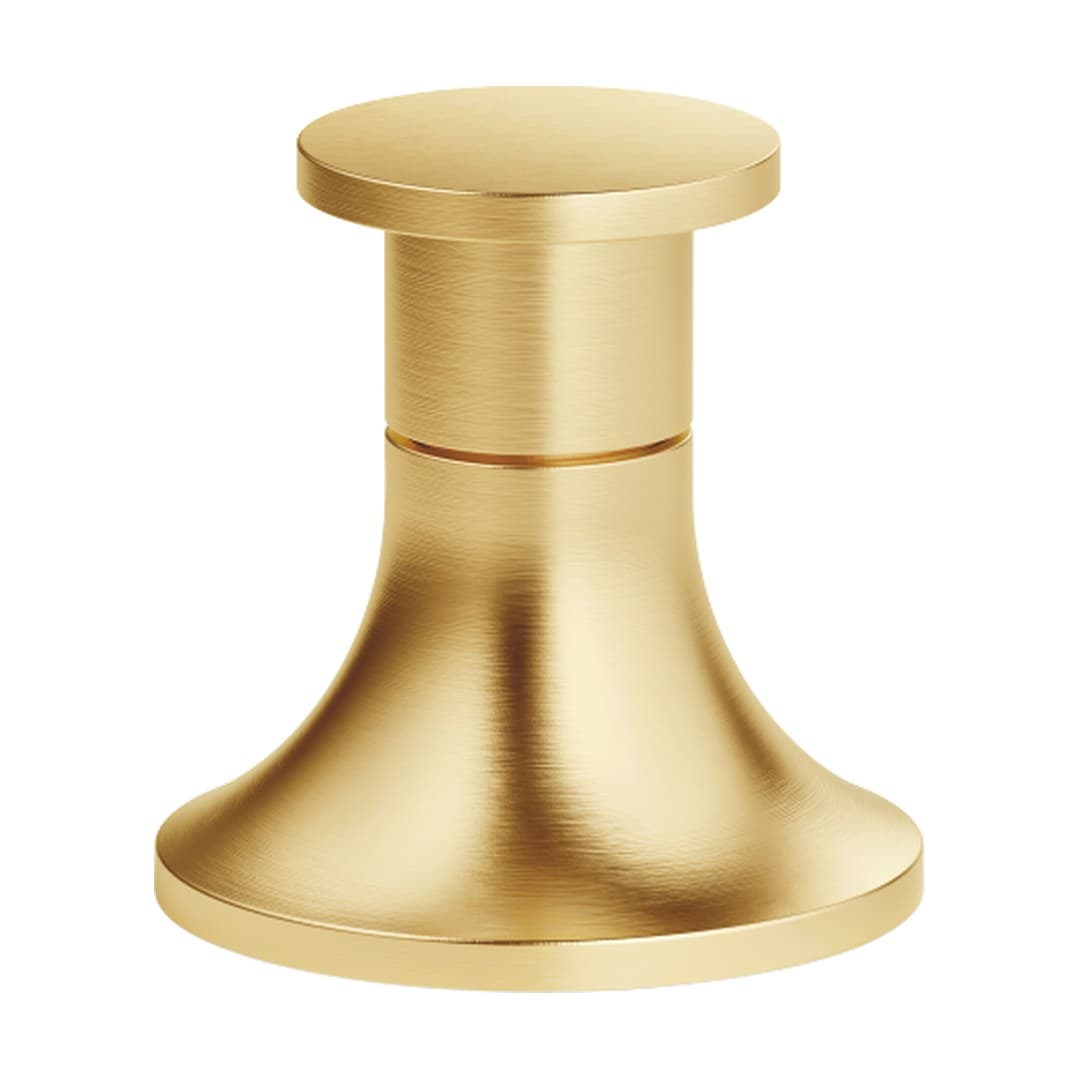 Dornbracht VAIA – Μπαταρία Λουτρού Πάγκου – Two-way diverter for bath rim or tile edge installation – Brushed Durabrass (23kt Gold) (29140809-28)