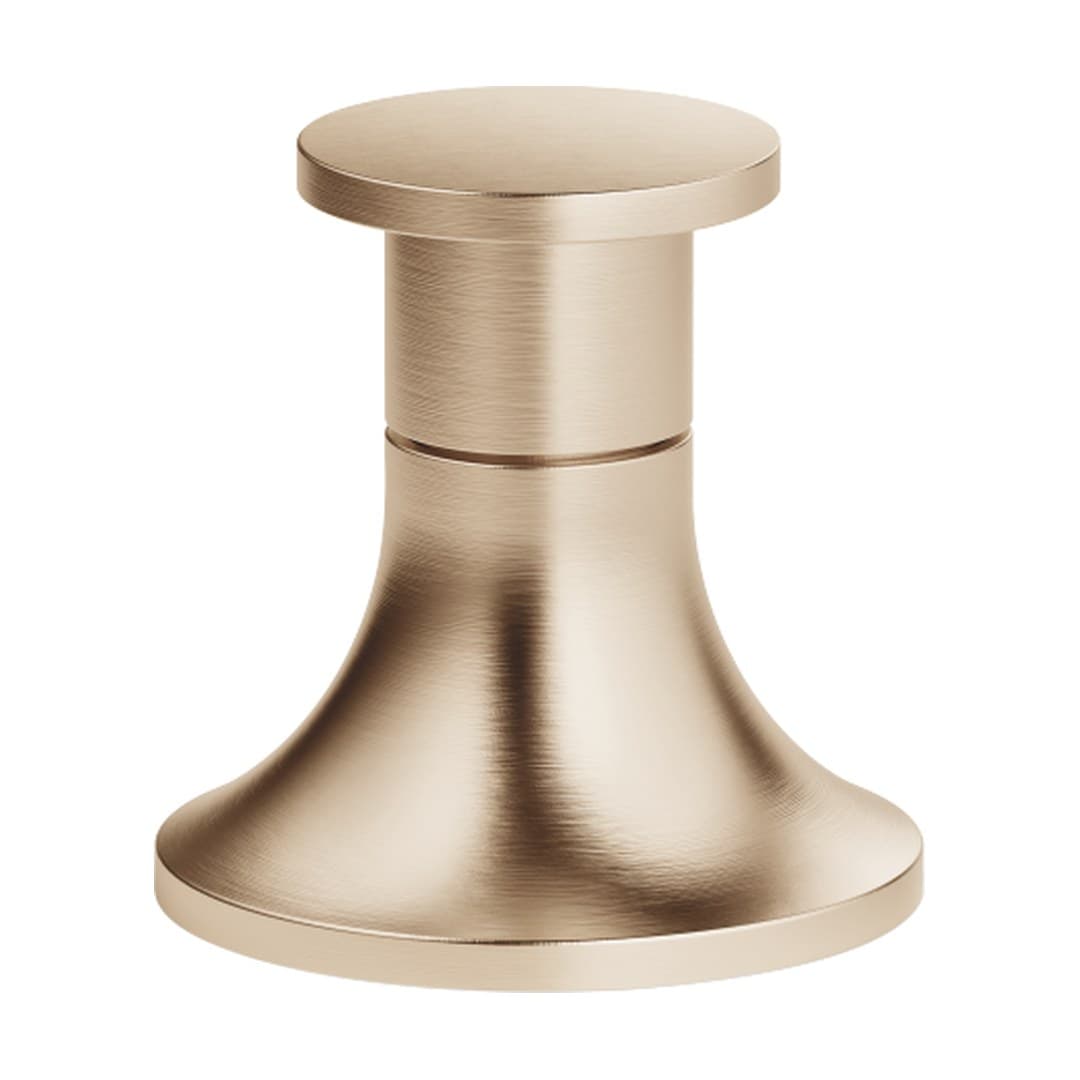 Dornbracht VAIA – Μπαταρία Λουτρού Πάγκου – Two-way diverter for bath rim or tile edge installation – Brushed Champagne (22kt Gold) (29140809-46)