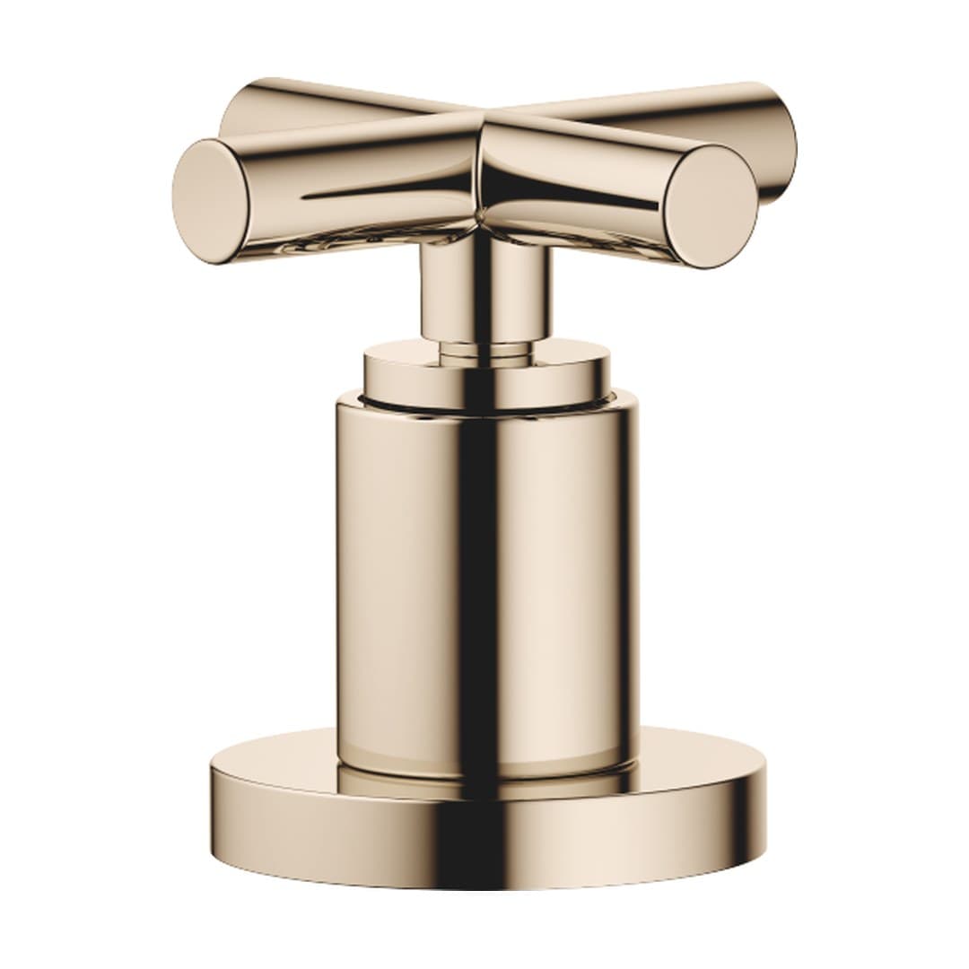 Dornbracht Tara – Μπαταρία Λουτρού Πάγκου – Two-way diverter for bath rim or tile edge installation – Champagne (22kt Gold) (29140892-47)