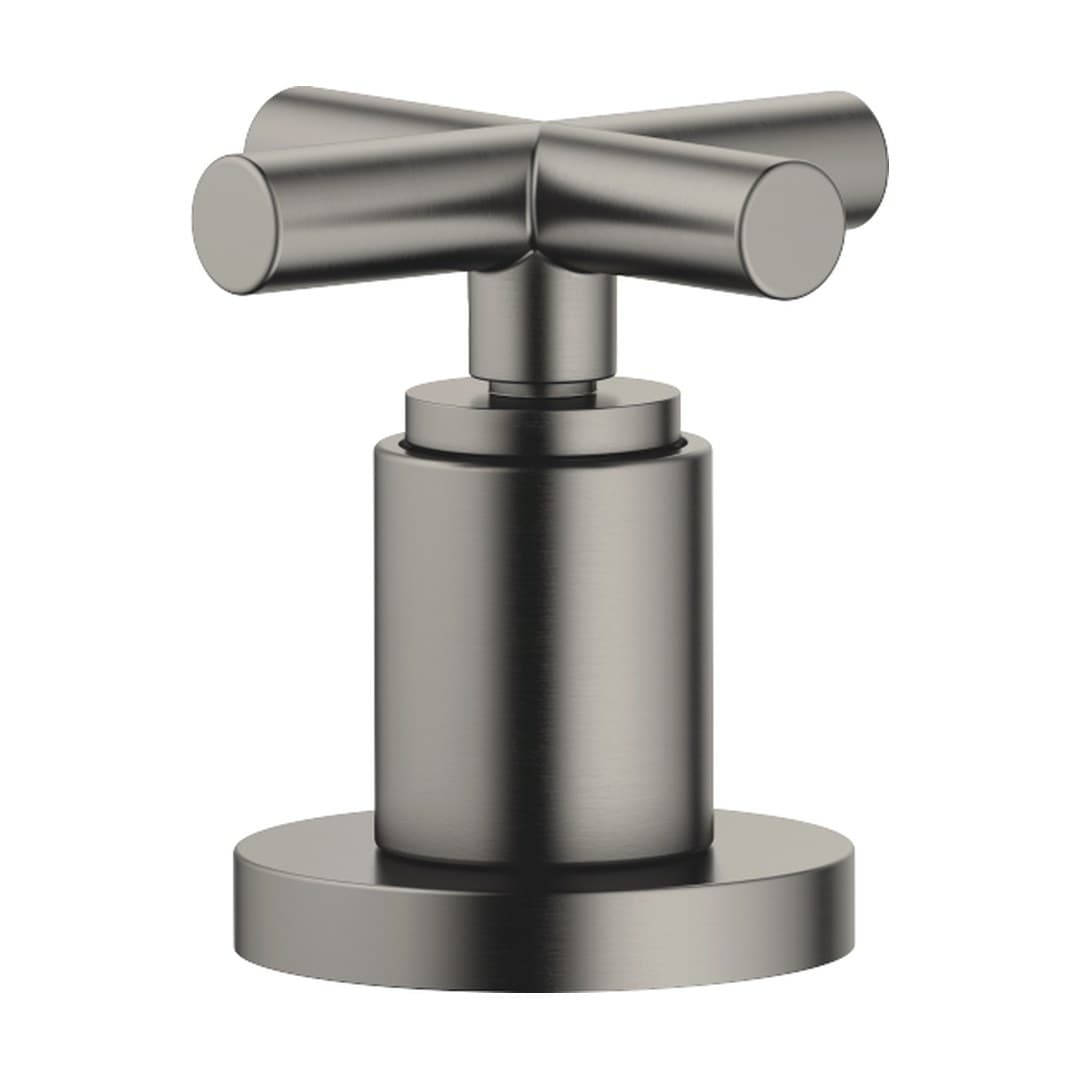 Dornbracht Tara – Μπαταρία Λουτρού Πάγκου – Two-way diverter for bath rim or tile edge installation – Brushed Dark Platinum (29140892-99)