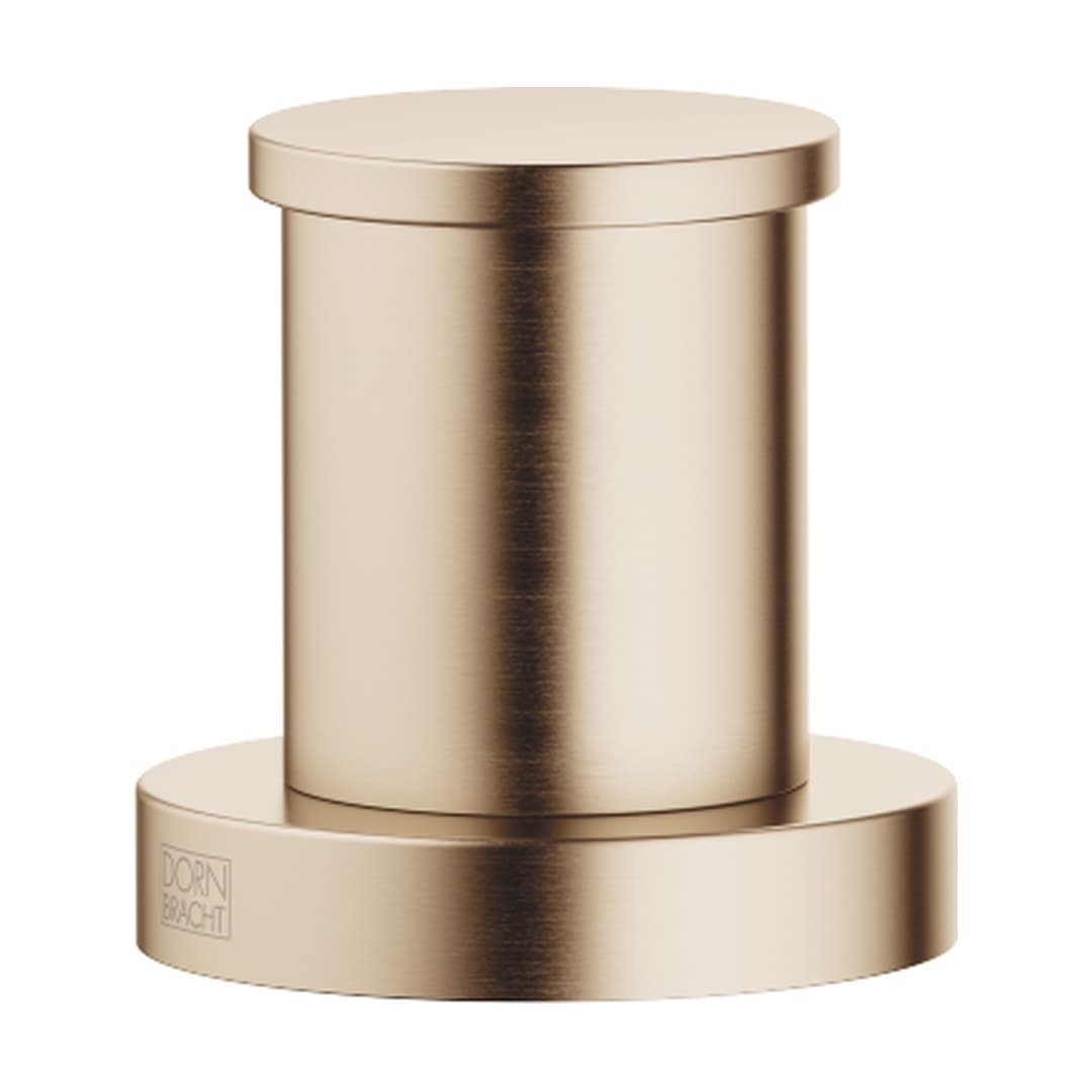 Dornbracht – Μπαταρία Λουτρού Πάγκου – Two-way diverter for bath rim or tile edge installation – Brushed Champagne (22kt Gold) (29140979-46)