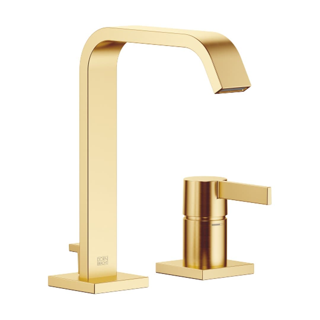 Dornbracht IMO – Μπαταρία Νιπτήρα – Two-hole basin mixer with pop-up waste – Brushed Gold (PVD) (29217671-37)