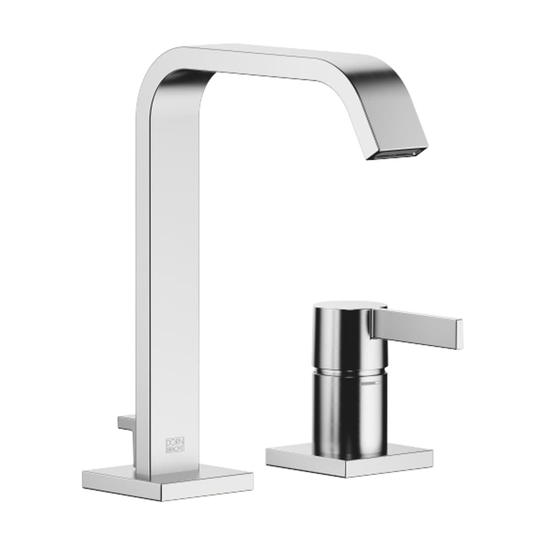 Dornbracht IMO – Μπαταρία Νιπτήρα – Two-hole basin mixer with pop-up waste – Brushed Chrome (29217671-93)