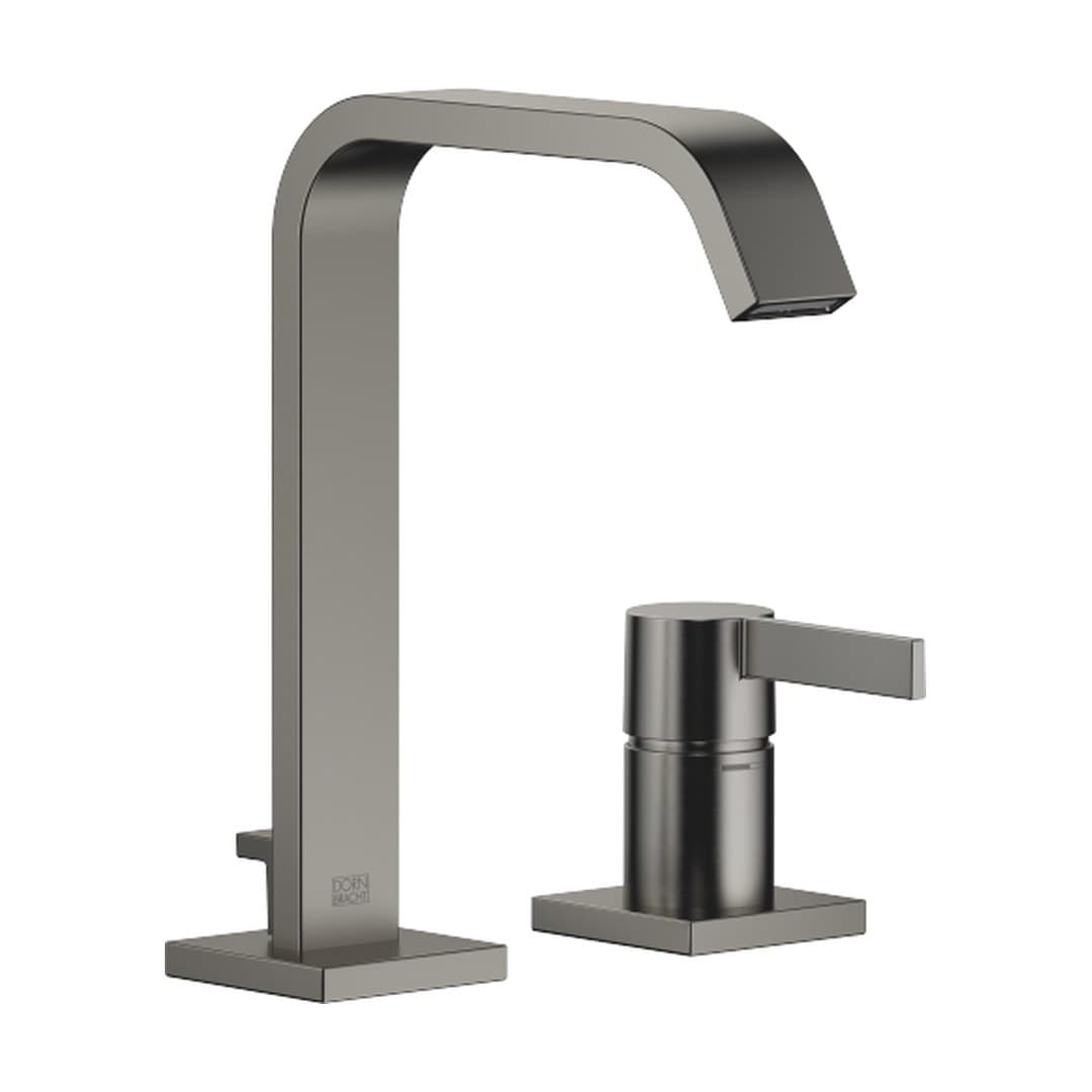 Dornbracht IMO – Μπαταρία Νιπτήρα – Two-hole basin mixer with pop-up waste – Brushed Dark Platinum (29217671-99)