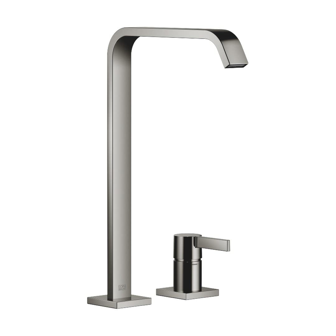 Dornbracht IMO – Στόμιο Νιπτήρα – Two-hole basin mixer with high spout without pop-up waste – Dark Chrome (29218671-19)