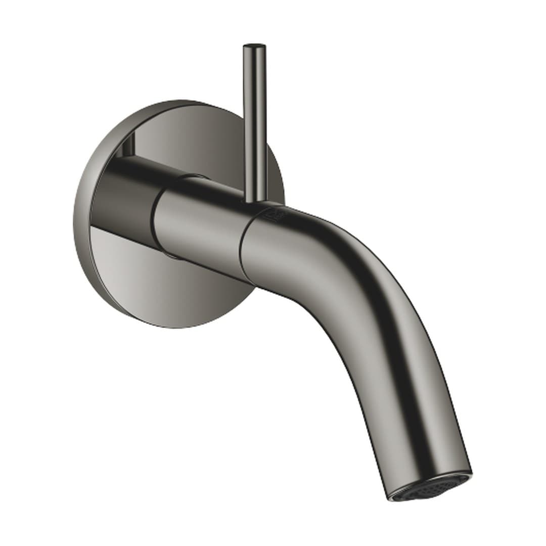 Dornbracht Meta – Μπαταρία Νιπτήρα Τοίχου – Wall-mounted valve cold water without pop-up waste – Dark Chrome (30010662-19)