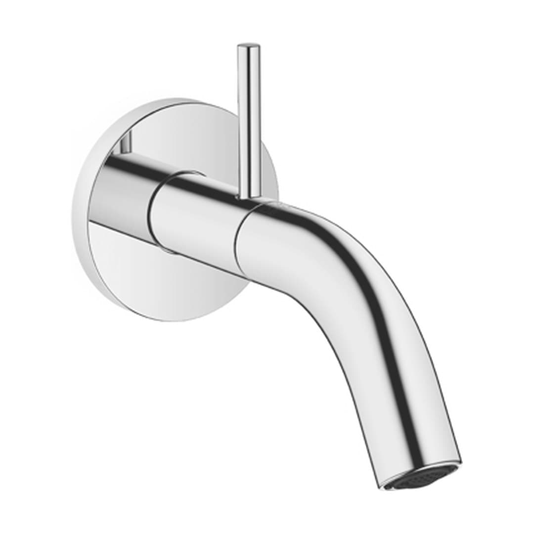 Dornbracht Meta – Μπαταρία Νιπτήρα Τοίχου – Wall-mounted valve cold water without pop-up waste – Brushed Dark Bronze (PVD) (30010662-43)