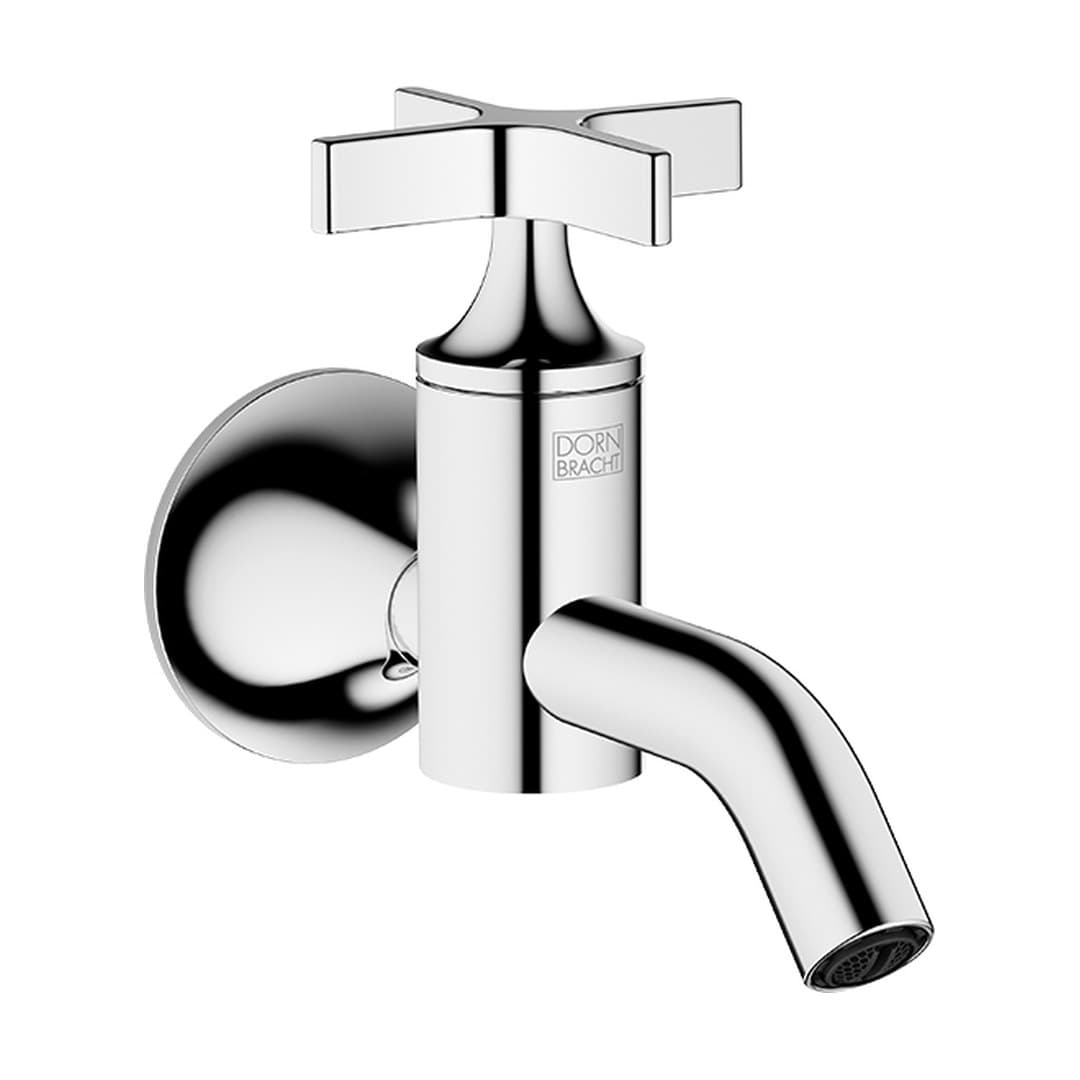 Dornbracht VAIA – Μπαταρία Νιπτήρα Τοίχου – Wall-mounted valve cold water without pop-up waste – Brushed Dark Bronze (PVD) (30010809-43)