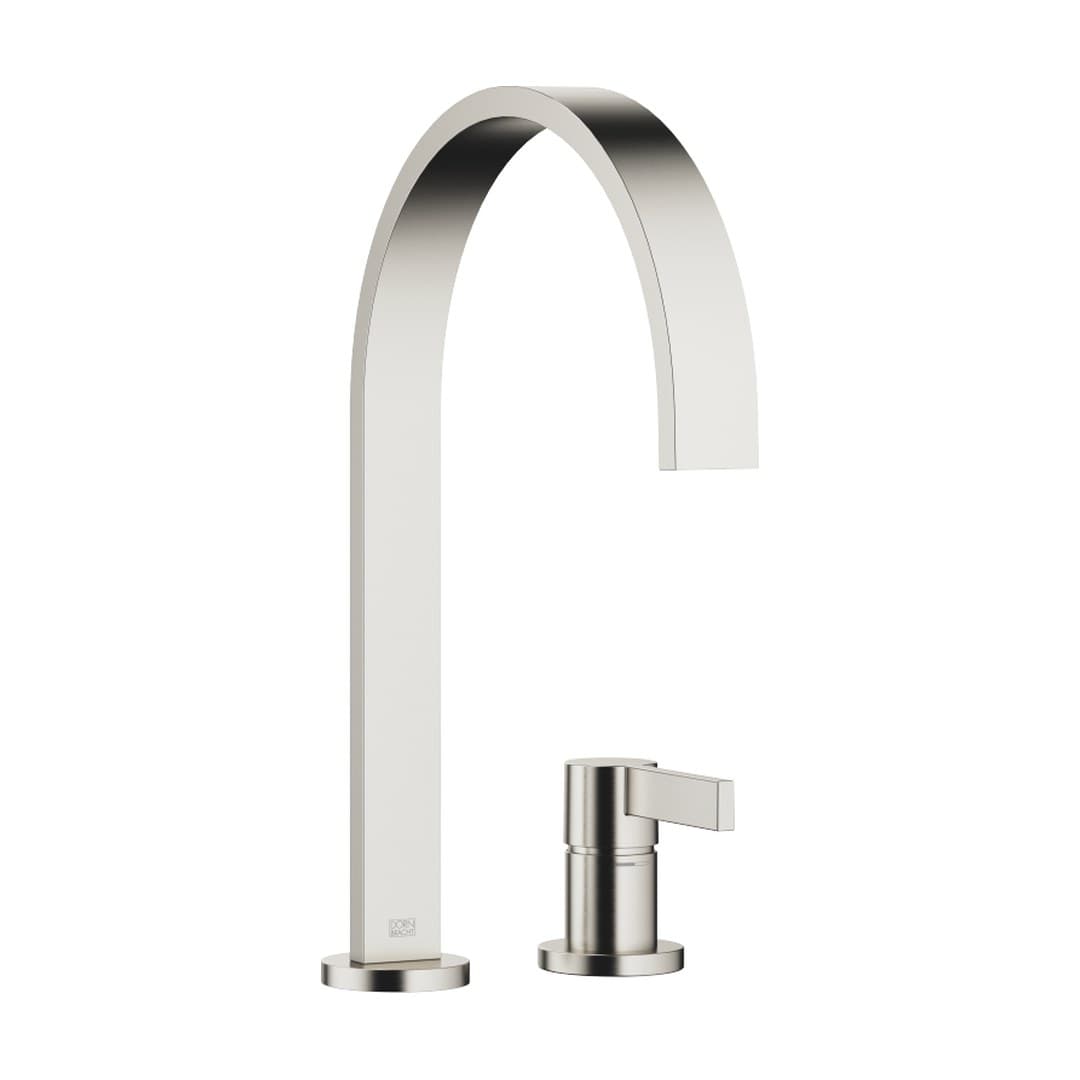 Dornbracht MEM – Μπαταρία Κουζίνας – Two-hole mixer with individual rosettes – Brushed Platinum (32815682-06)