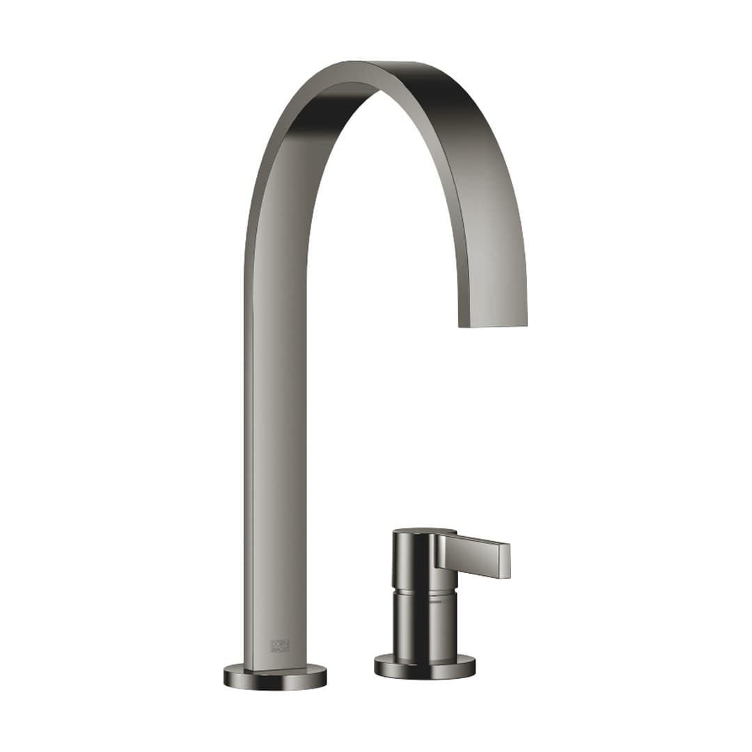 Dornbracht MEM – Μπαταρία Κουζίνας – Two-hole mixer with individual rosettes – Dark Chrome (32815682-19)