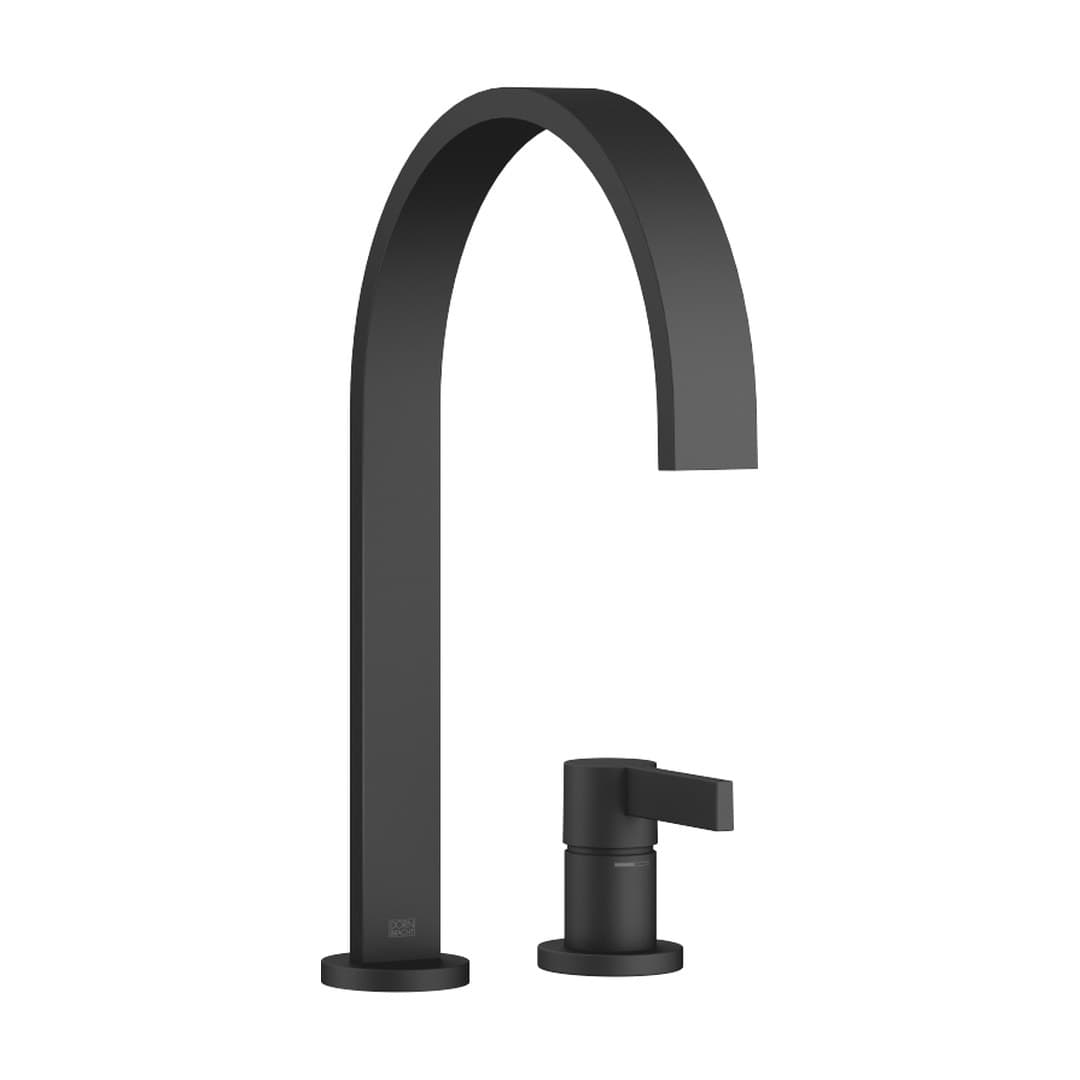 Dornbracht MEM – Μπαταρία Κουζίνας – Two-hole mixer with individual rosettes – Matte Black (32815682-33)