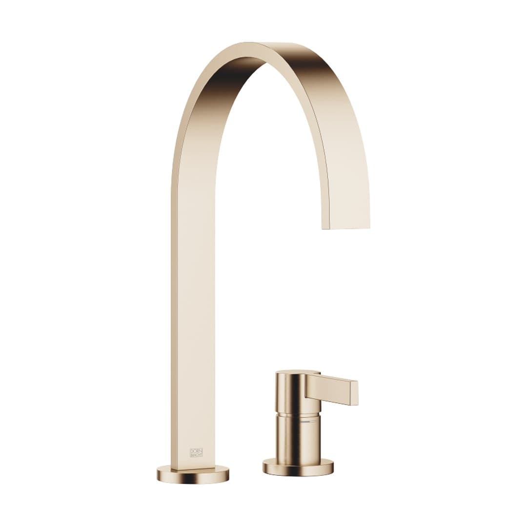 Dornbracht MEM – Μπαταρία Κουζίνας – Two-hole mixer with individual rosettes – Brushed Champagne (22kt Gold) (32815682-46)