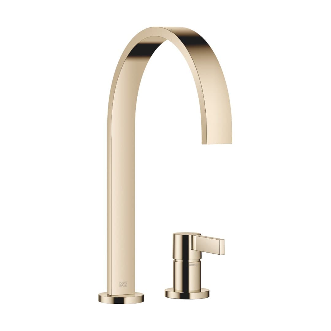 Dornbracht MEM – Μπαταρία Κουζίνας – Two-hole mixer with individual rosettes – Champagne (22kt Gold) (32815682-47)