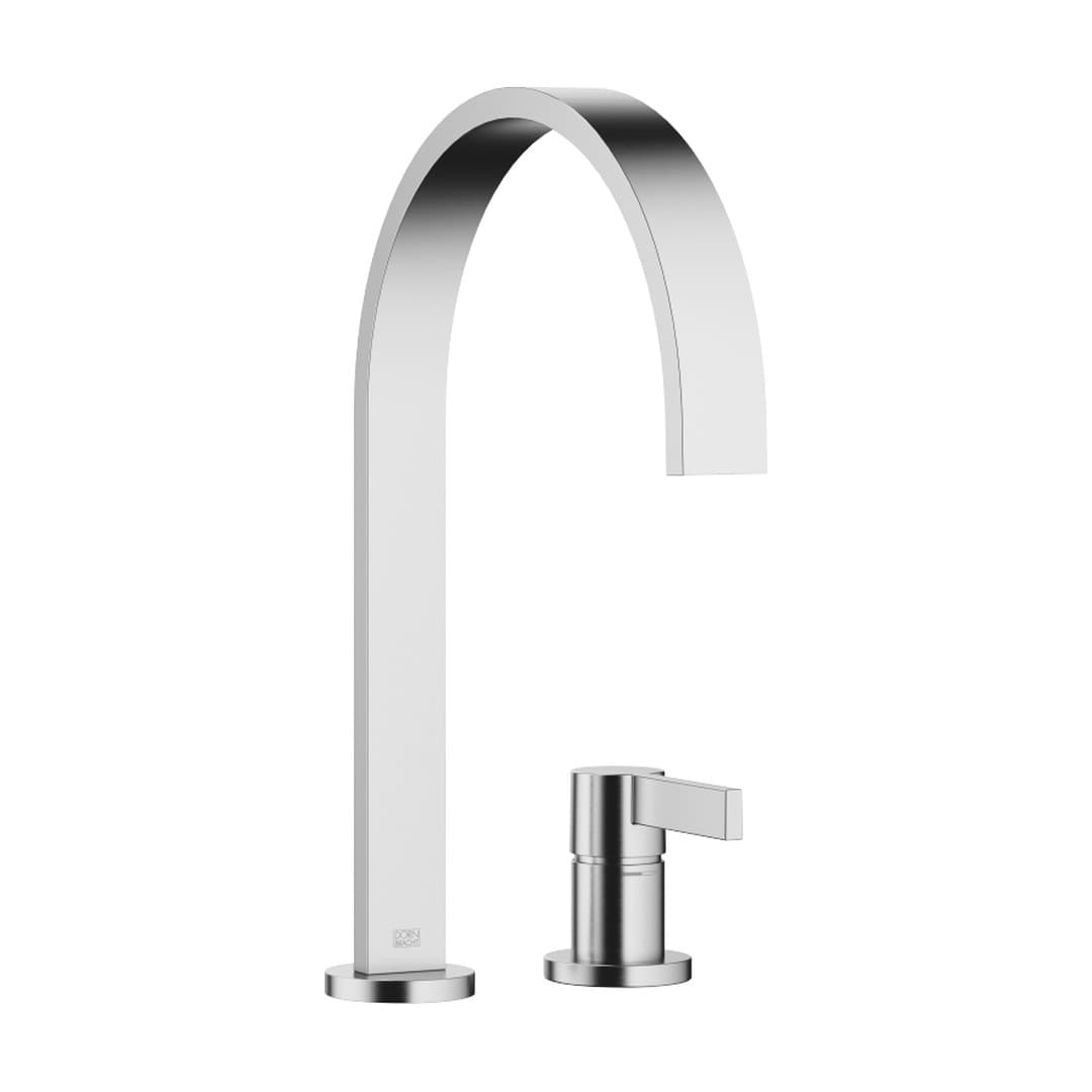 Dornbracht MEM – Μπαταρία Κουζίνας – Two-hole mixer with individual rosettes – Brushed Chrome (32815682-93)