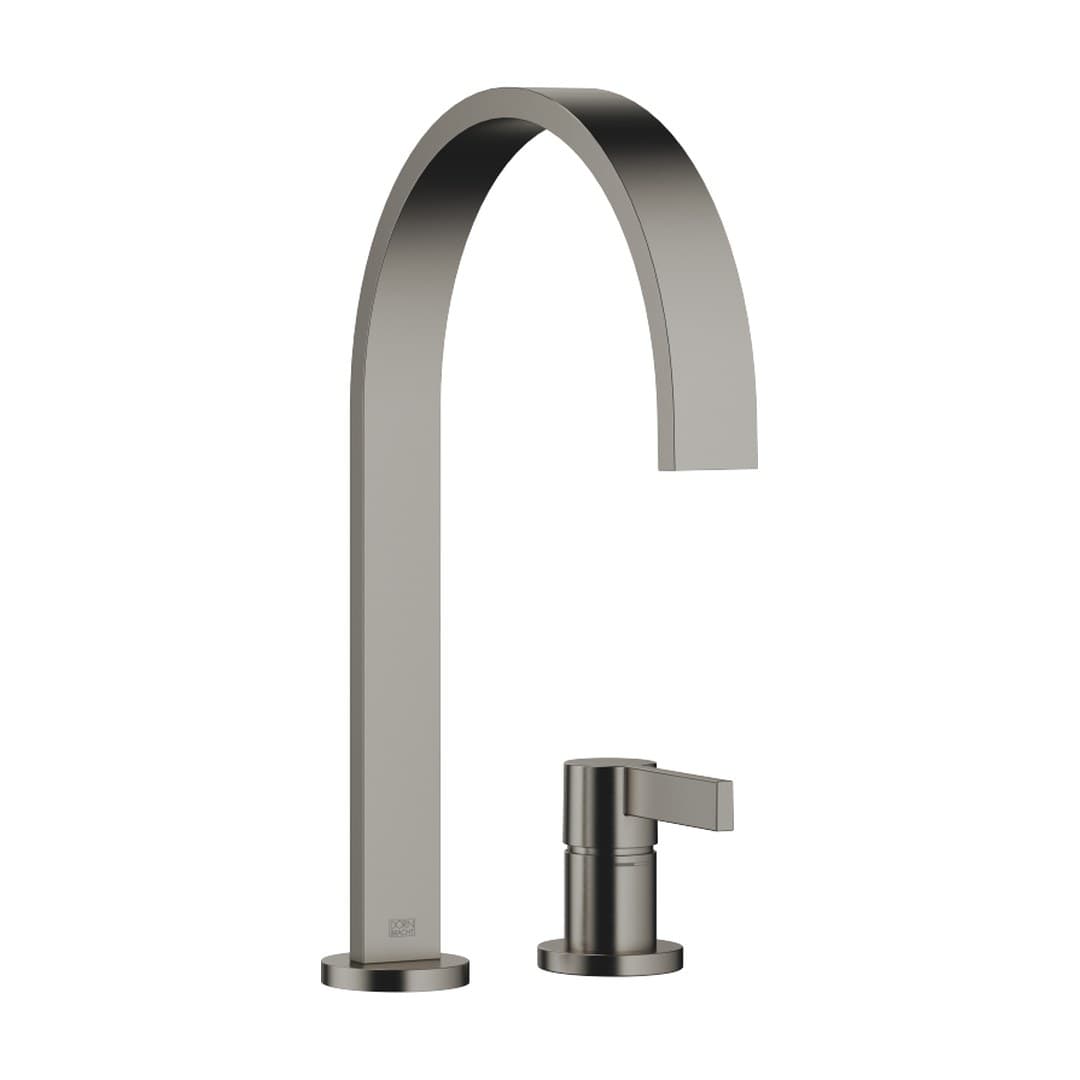 Dornbracht MEM – Μπαταρία Κουζίνας – Two-hole mixer with individual rosettes – Brushed Dark Platinum (32815682-99)