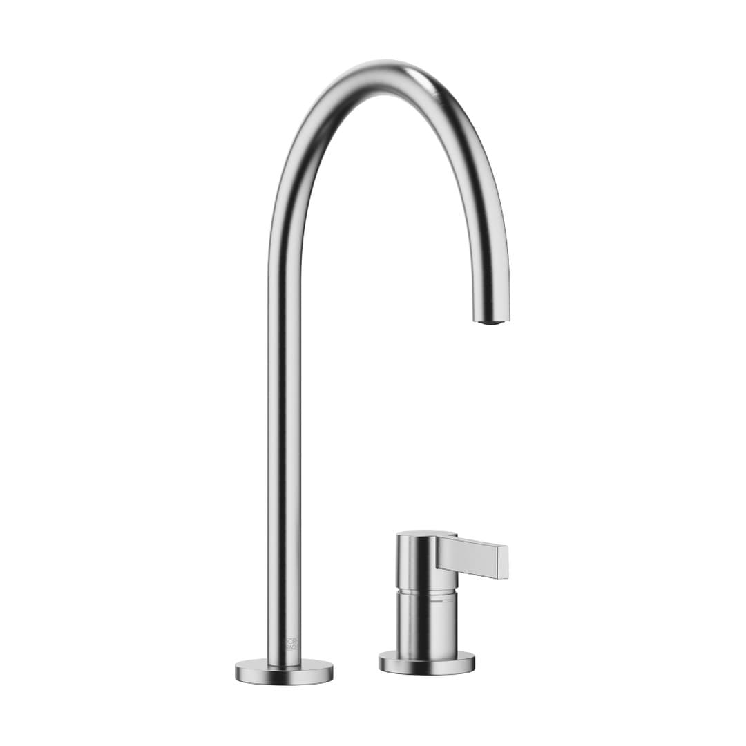 Dornbracht Tara Ultra – Μπαταρία Κουζίνας – Two-hole mixer with individual rosettes – Brushed Chrome (32815875-93)