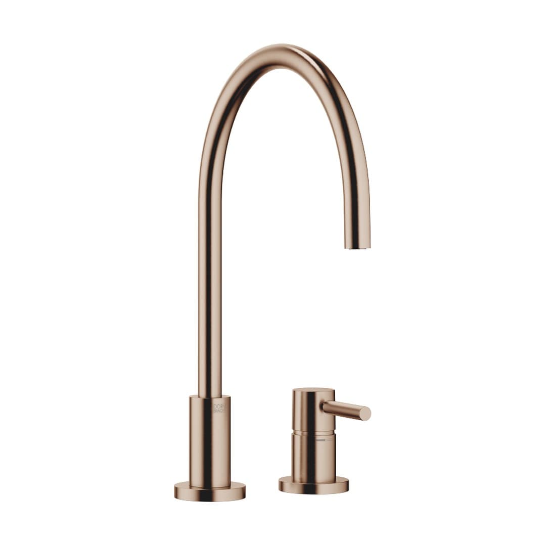 Dornbracht Tara – Μπαταρία Κουζίνας – Two-hole mixer with individual rosettes – Brushed Bronze (PVD) (32816888-42)