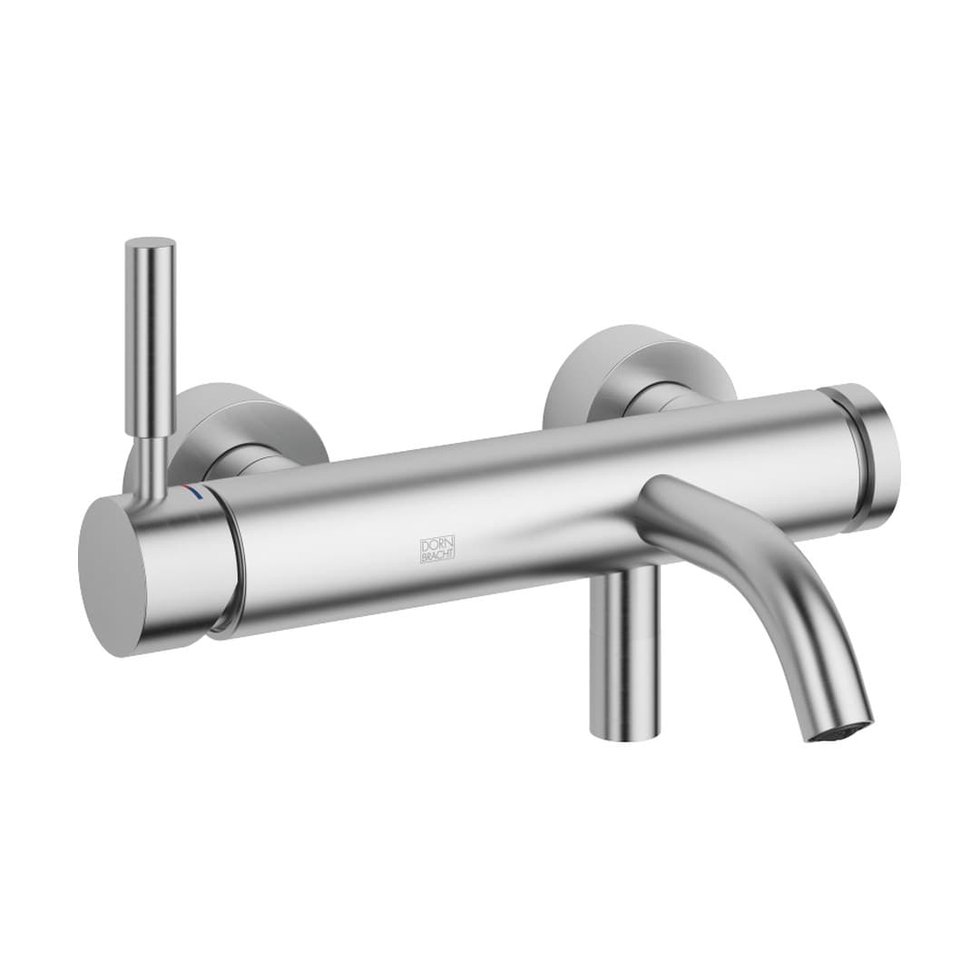 Dornbracht Edition Pro – Μπαταρία Λουτρού Τοίχου – Single-lever bath mixer for wall mounting without shower set – Brushed Chrome (33200626-93)