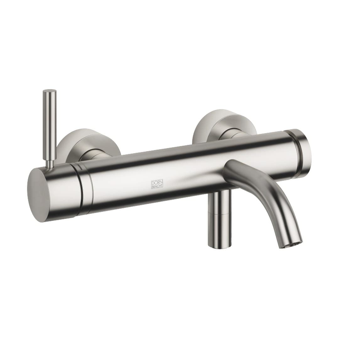 Dornbracht Meta – Μπαταρία Λουτρού Τοίχου – Single-lever bath mixer for wall mounting without shower set – Brushed Platinum (33200660-06)