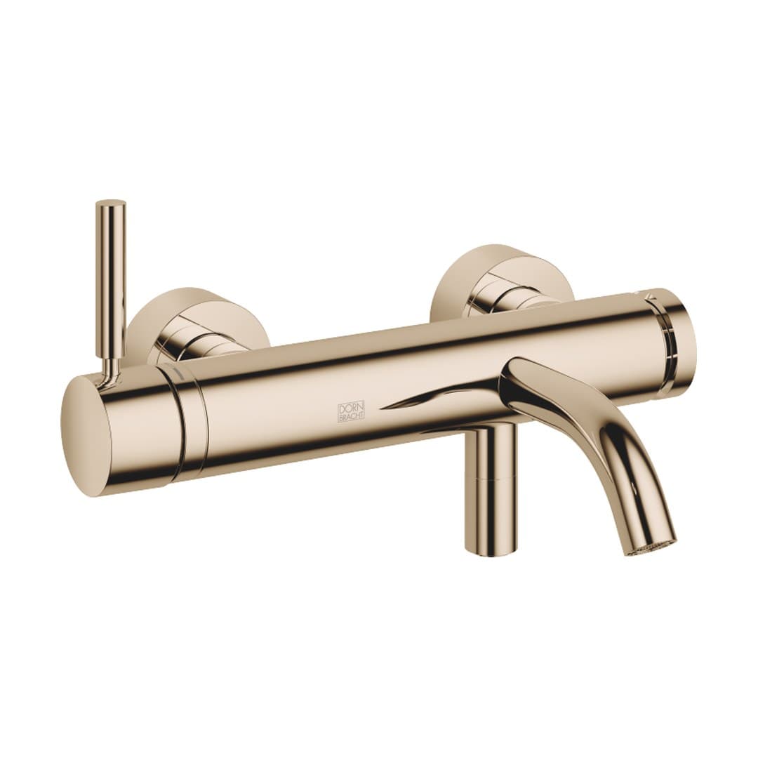 Dornbracht Meta – Μπαταρία Λουτρού Τοίχου – Single-lever bath mixer for wall mounting without shower set – Light Gold (PVD) (33200660-26)