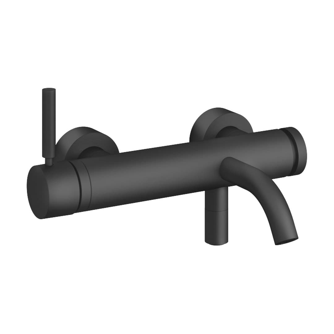 Dornbracht Meta – Μπαταρία Λουτρού Τοίχου – Single-lever bath mixer for wall mounting without shower set – Matte Black (33200660-33)