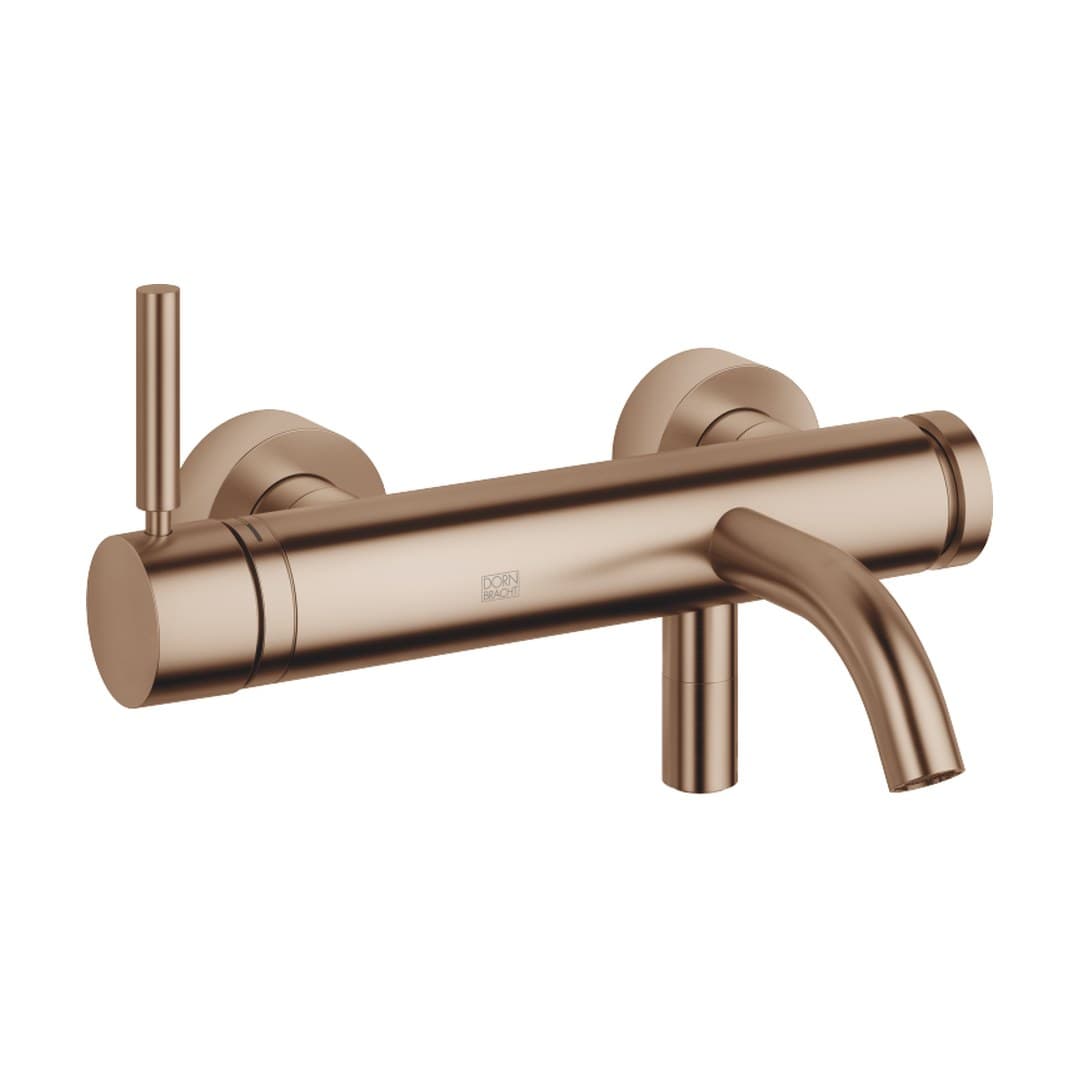 Dornbracht Meta – Μπαταρία Λουτρού Τοίχου – Single-lever bath mixer for wall mounting without shower set – Brushed Bronze (PVD) (33200660-42)