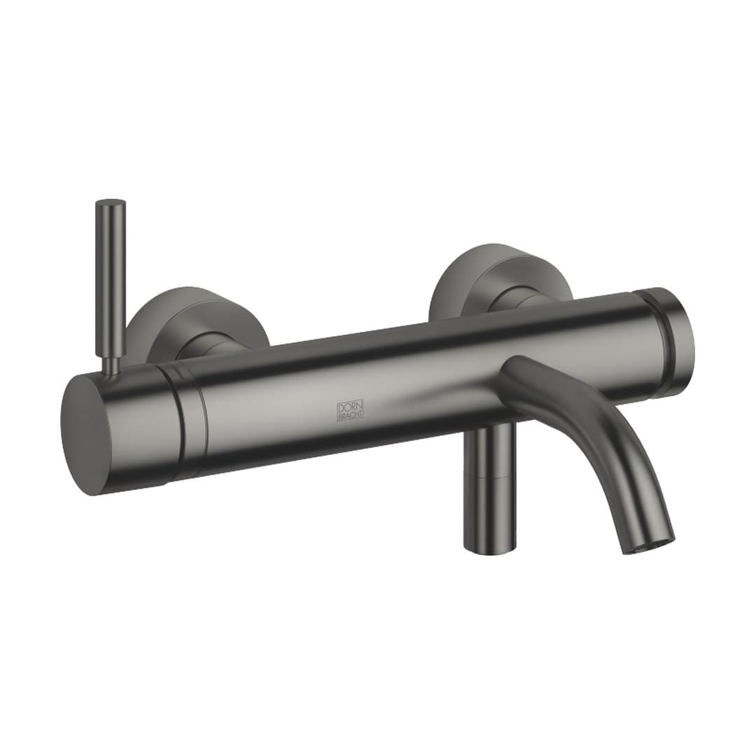 Dornbracht Meta – Μπαταρία Λουτρού Τοίχου – Single-lever bath mixer for wall mounting without shower set – Brushed Dark Platinum (33200660-99)