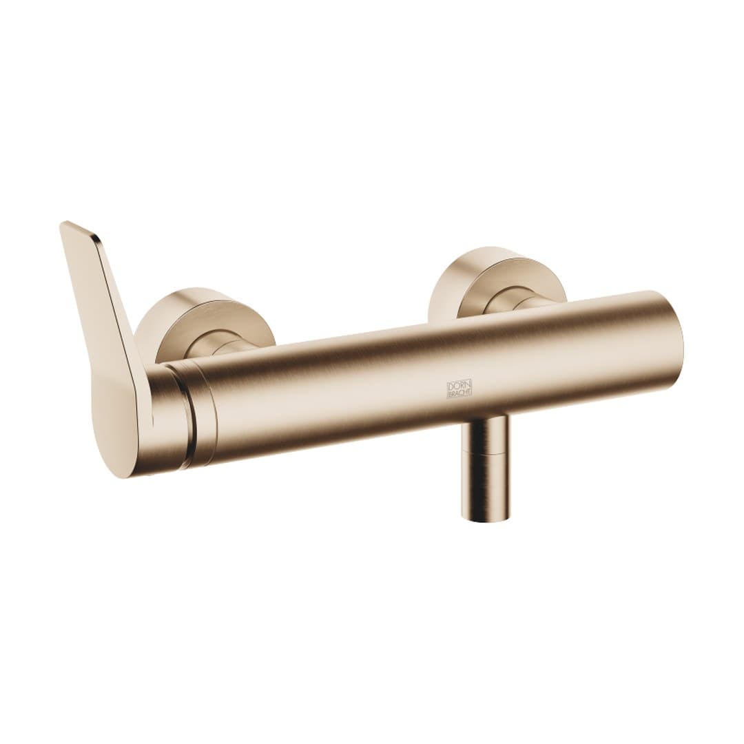 Dornbracht Lissé – Μίκτης Εντοιχισμού – Single-lever shower mixer for wall mounting – Brushed Light Gold (PVD) (33300845-27)