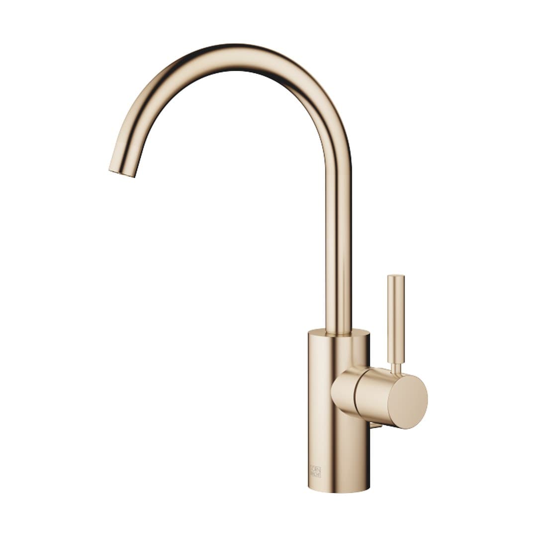 Dornbracht Meta – Μπαταρία Νιπτήρα – Single-lever basin mixer with pop-up waste – Brushed Light Gold (PVD) (33500661-27)