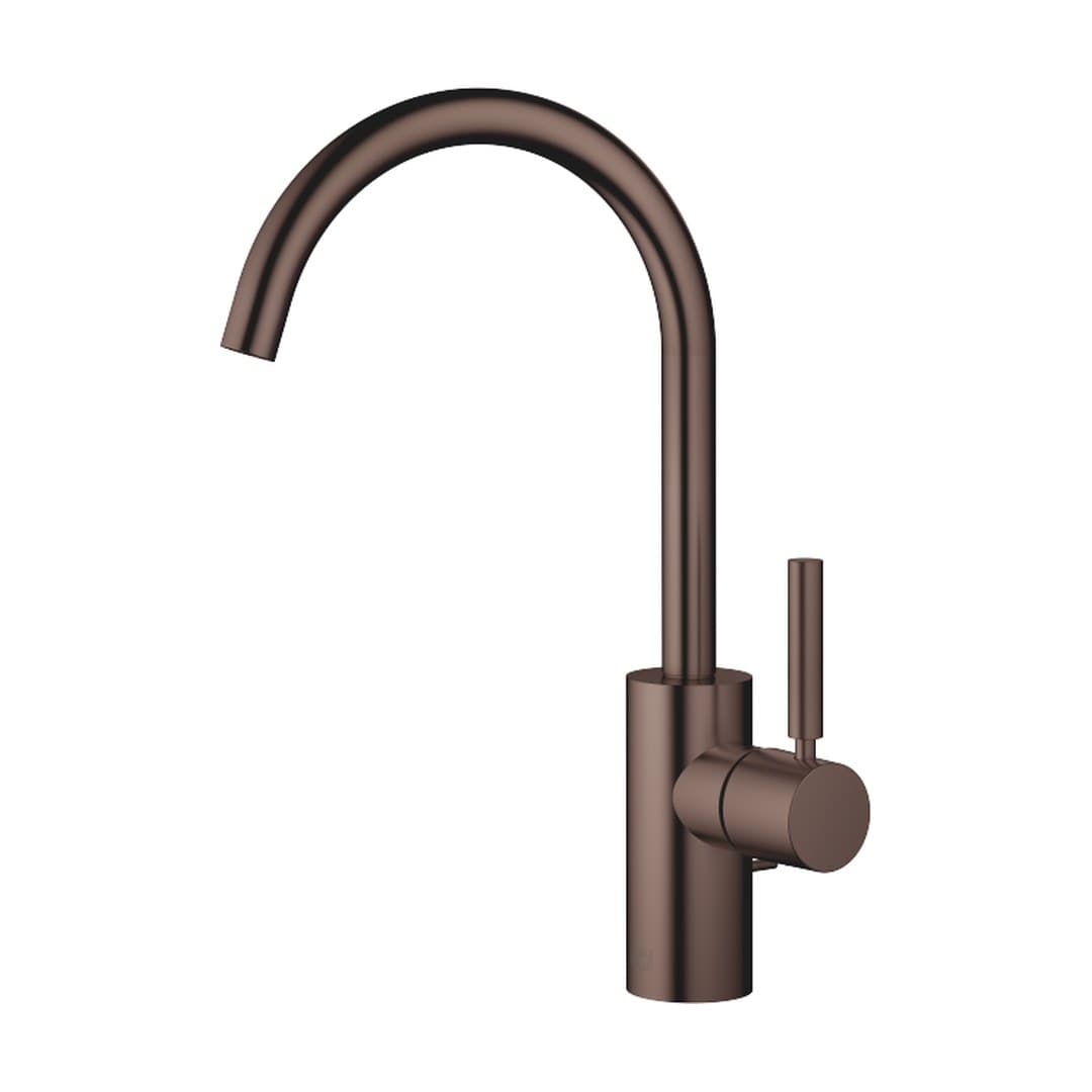 Dornbracht Meta – Μπαταρία Νιπτήρα – Single-lever basin mixer with pop-up waste – Brushed Dark Bronze (PVD) (33500661-43)