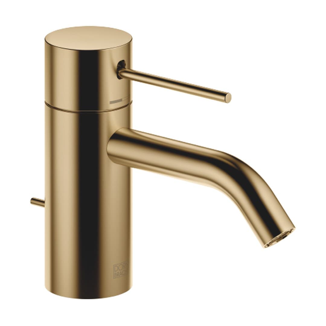 Dornbracht Meta – Μπαταρία Νιπτήρα – META SLIM Single-lever basin mixer with pop-up waste – Brushed Dark Brass (PVD) (33501662-39)