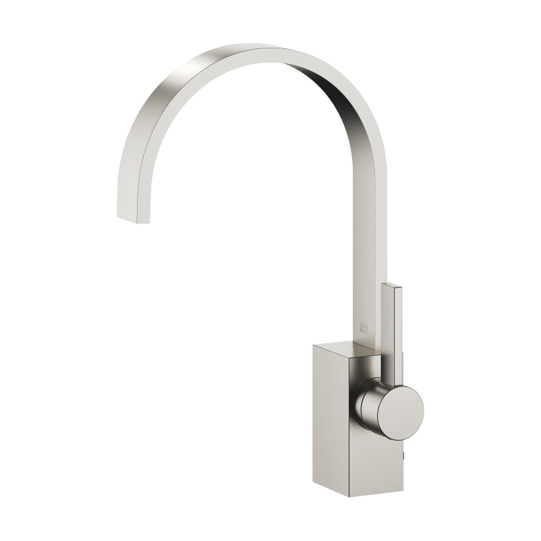 Dornbracht MEM – Μπαταρία Νιπτήρα – Single-lever basin mixer with pop-up waste – Brushed Platinum (33501782-06)