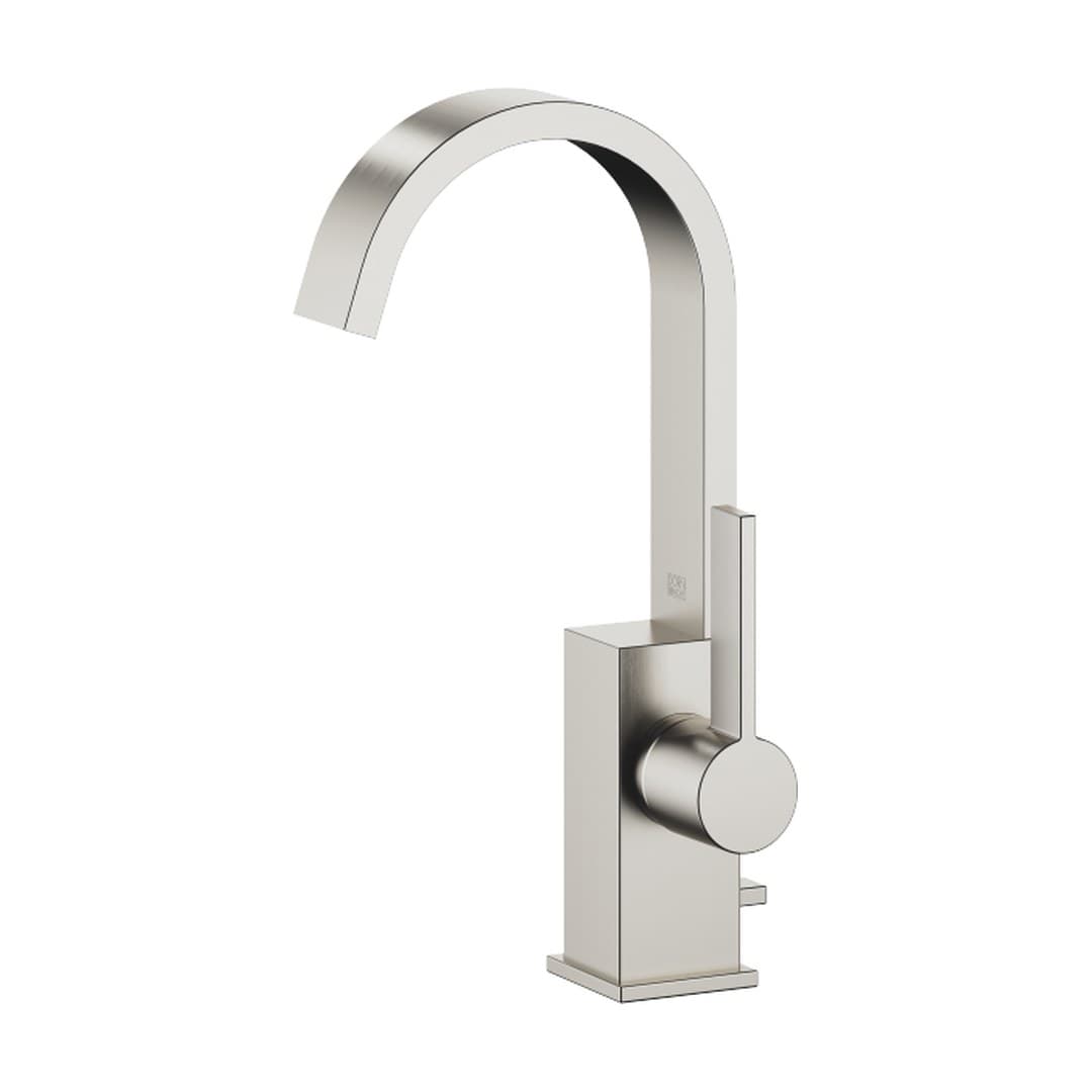 Dornbracht MEM – Μπαταρία Νιπτήρα – Single-lever basin mixer with pop-up waste – Brushed Platinum (33502782-06)