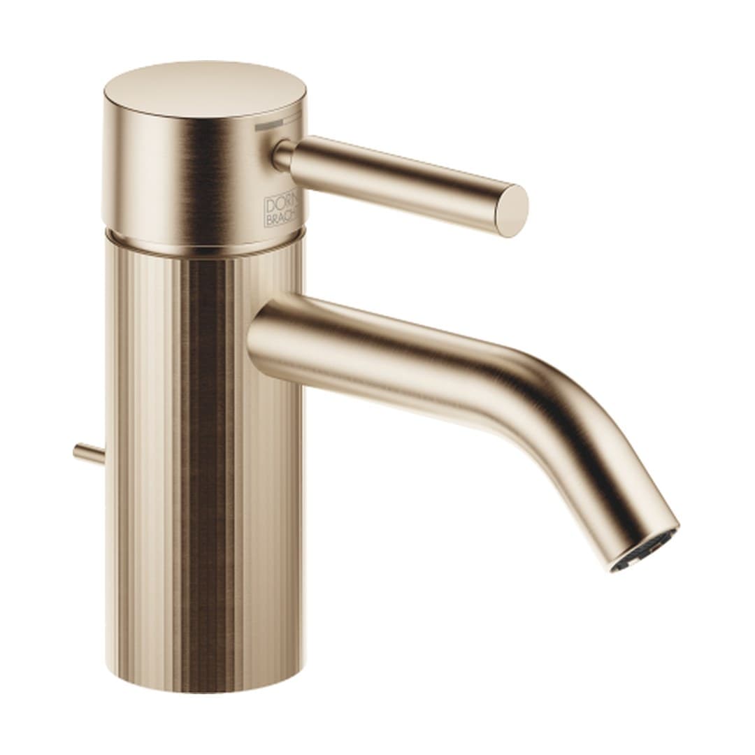 Dornbracht Meta – Μπαταρία Νιπτήρα – Single-lever basin mixer with pop-up waste – Brushed Light Gold (PVD) (33505660-27)