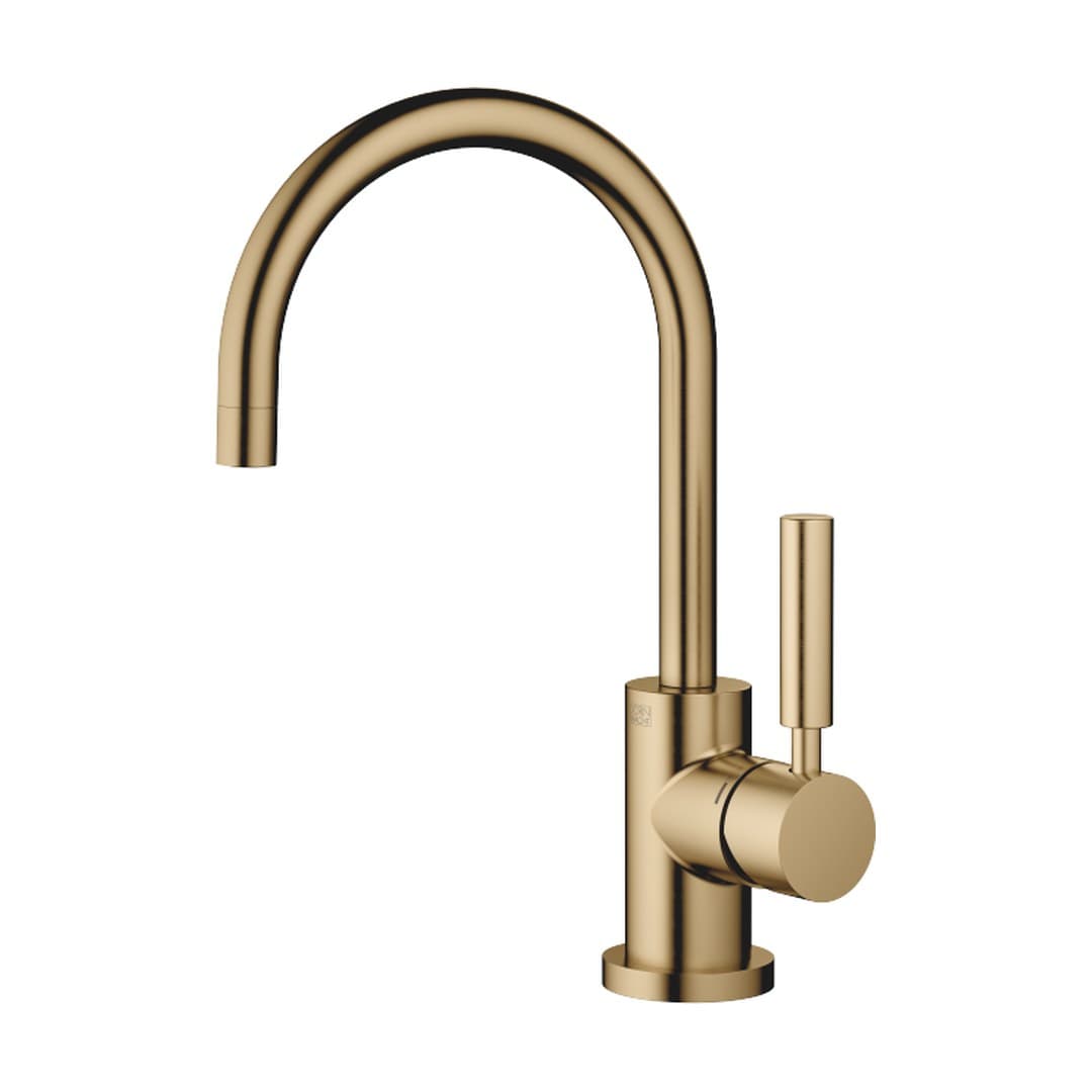 Dornbracht Tara – Μπαταρία Νιπτήρα – Single-lever basin mixer with pop-up waste – Brushed Dark Brass (PVD) (33513882-39)