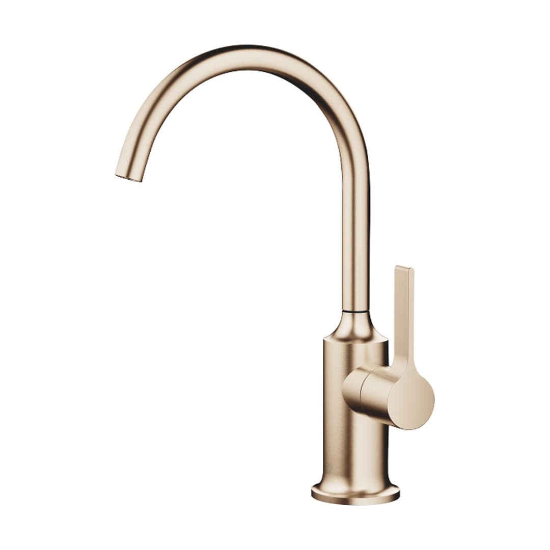 Dornbracht VAIA – Μπαταρία Νιπτήρα – Single-lever basin mixer without pop-up waste – Brushed Champagne (22kt Gold) (33521809-46)