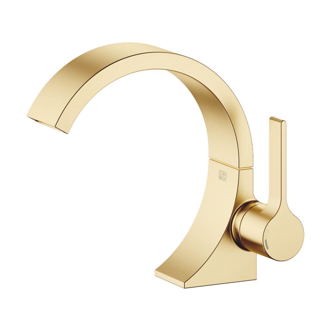 Dornbracht CYO – Μπαταρία Νιπτήρα – Single-lever basin mixer without pop-up waste – Brushed Durabrass (23kt Gold) (33521811-28)
