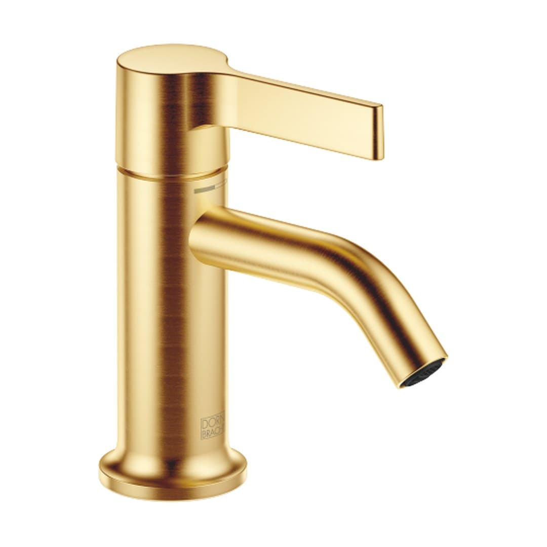 Dornbracht VAIA – Μπαταρία Νιπτήρα – Single-lever basin mixer without pop-up waste – Brushed Durabrass (23kt Gold) (33522809-28)