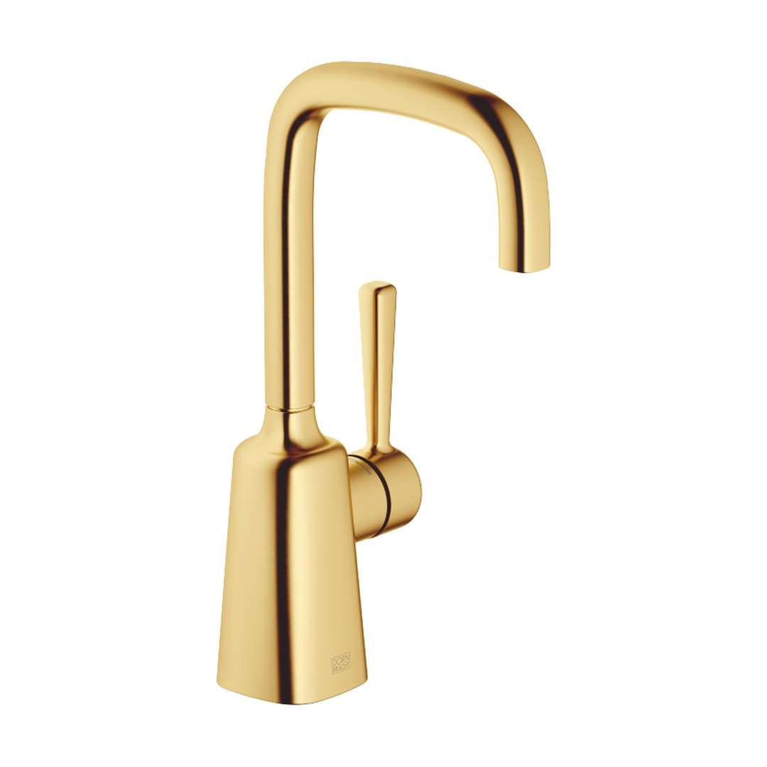 Dornbracht COYA – Μπαταρία Νιπτήρα – Single-lever basin mixer without pop-up waste – Brushed Durabrass (23kt Gold) (33525404-28)