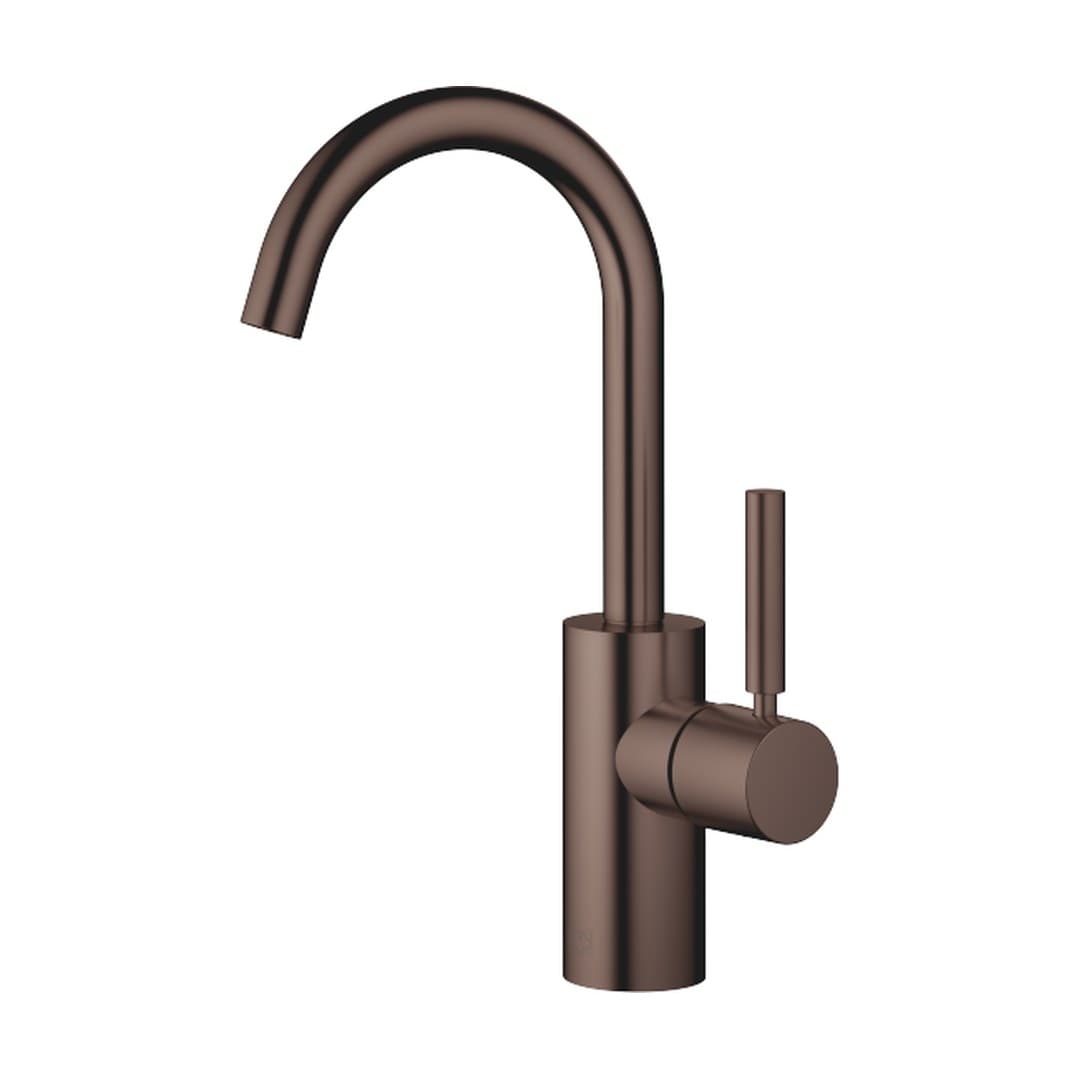 Dornbracht Meta – Μπαταρία Νιπτήρα – Single-lever basin mixer without pop-up waste – Brushed Dark Bronze (PVD) (33525661-43)