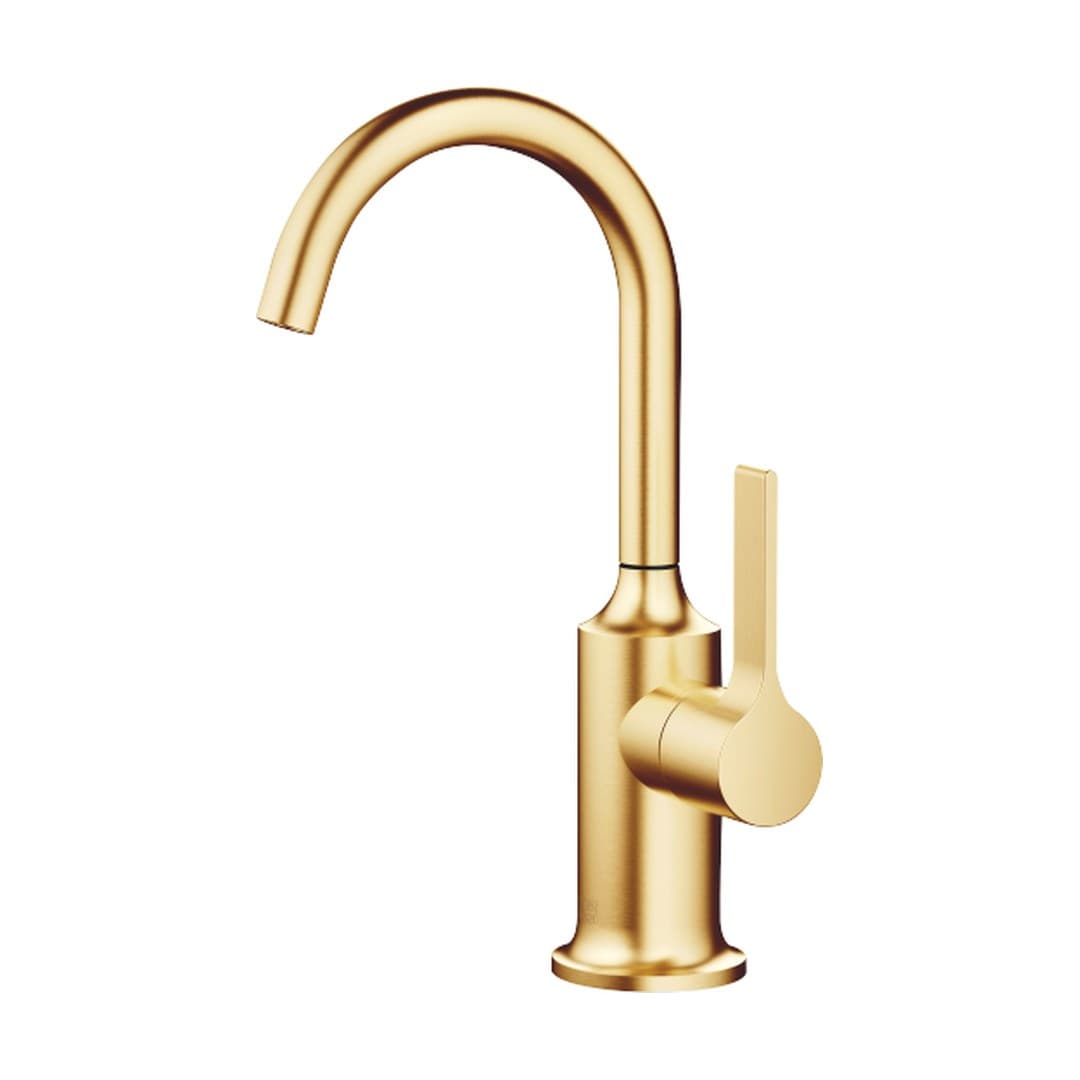 Dornbracht VAIA – Μπαταρία Νιπτήρα – Single-lever basin mixer without pop-up waste – Brushed Durabrass (23kt Gold) (33525809-28)