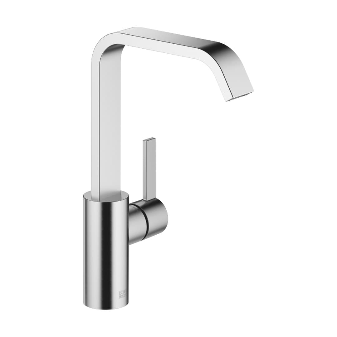 Dornbracht IMO – Στόμιο Νιπτήρα – Single-lever basin mixer with high spout without pop-up waste – Brushed Chrome (33526671-93)