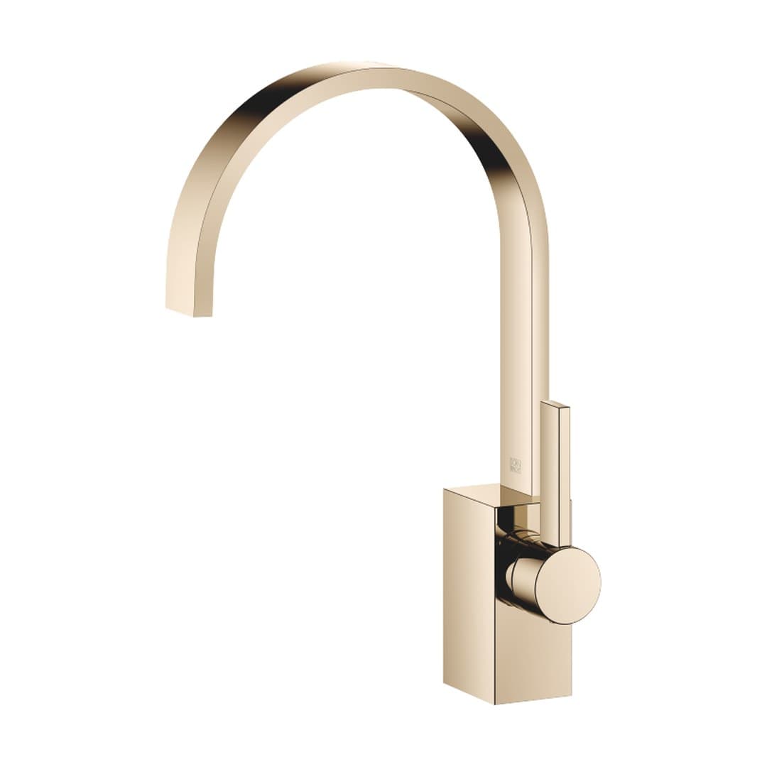 Dornbracht MEM – Μπαταρία Νιπτήρα – Single-lever basin mixer without pop-up waste – Champagne (22kt Gold) (33526782-47)